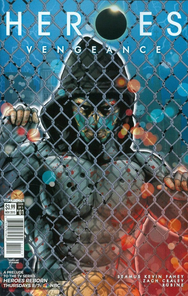 Heroes: Vengeance #1 (2015) - Subscription Photo Variant