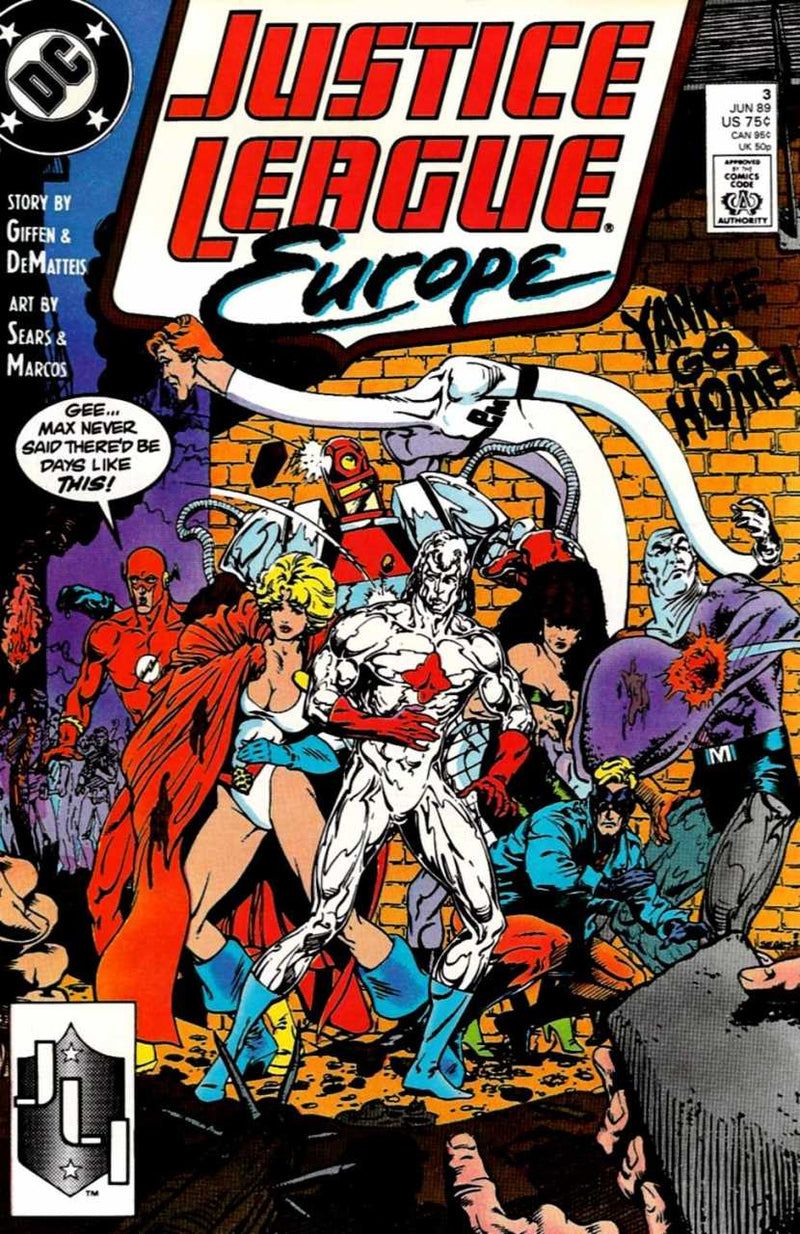 Justice League Europe #3 (1989)