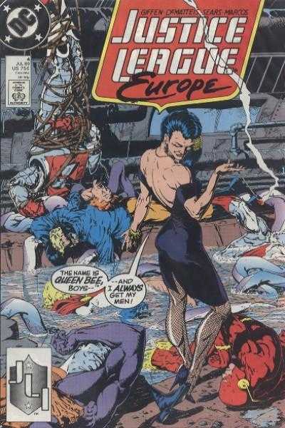 Justice League Europe #4 (1989)