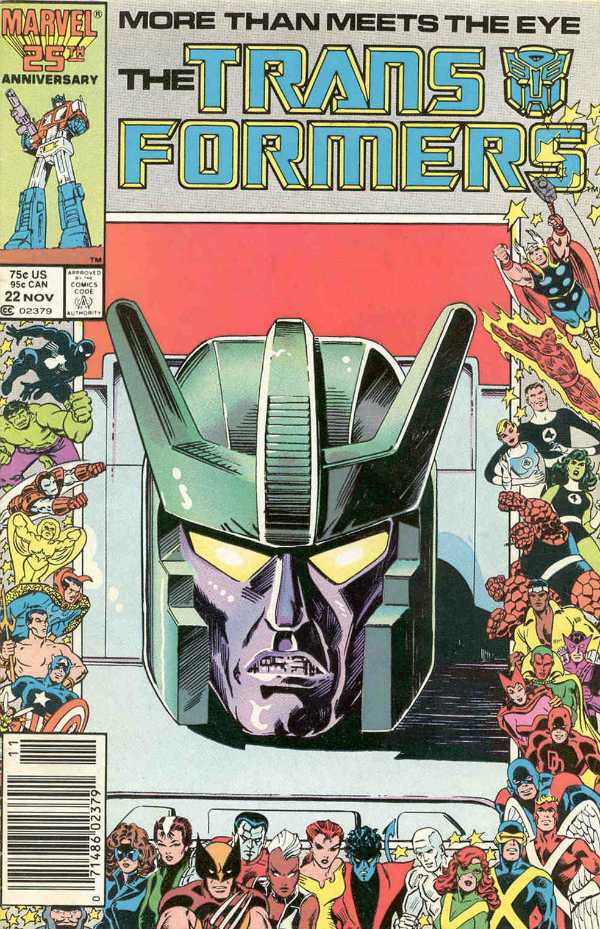 The Transformers #22 (1986) - Newsstand Edition