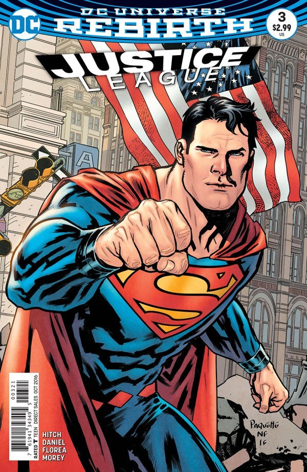 Justice League #3 (2016) - Yanick Paquette Variant