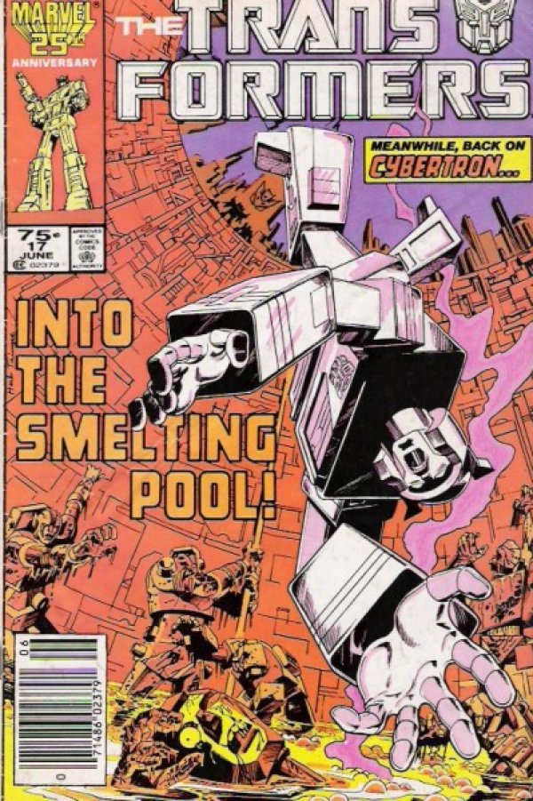 The Transformers #17 (1986) - Newsstand Edition