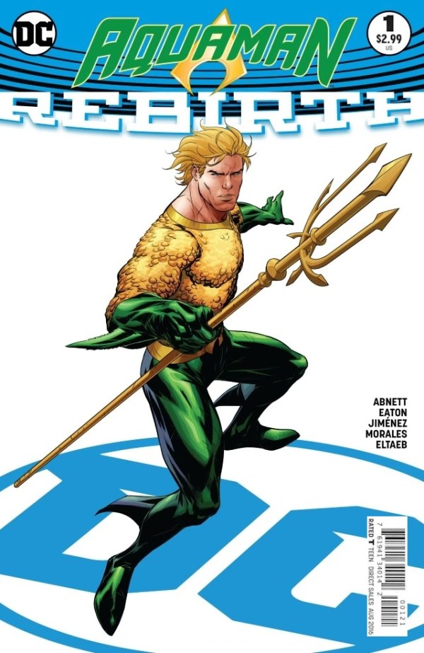 Aquaman: Rebirth #1 (2016) -Ryan Benjamin Variant