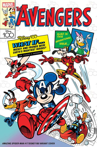 Amazing Spider-Man #17 (2023) - Lorenzo Pastrovicchio Disney100 What If? Variant