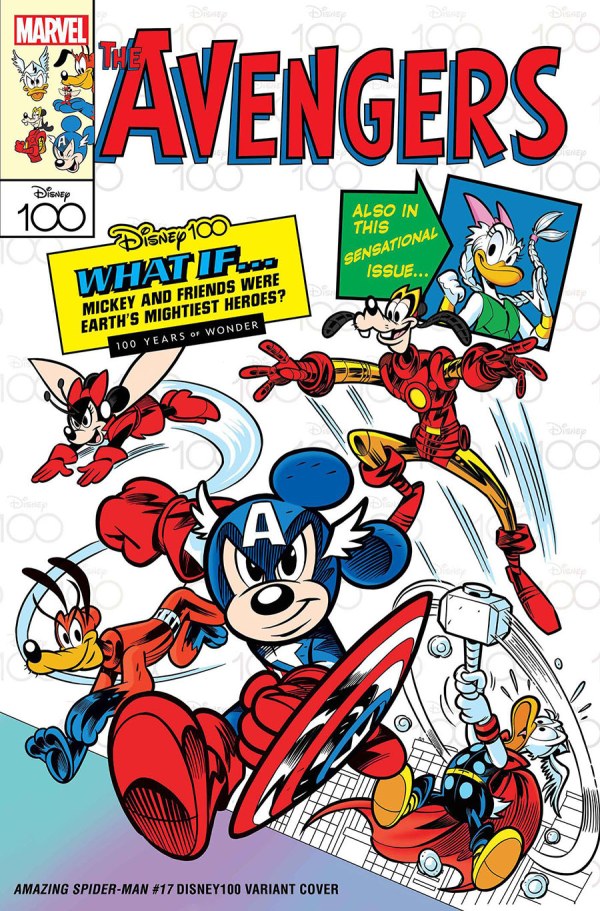 Amazing Spider-Man #17 (2023) - Lorenzo Pastrovicchio Disney100 What If? Variant