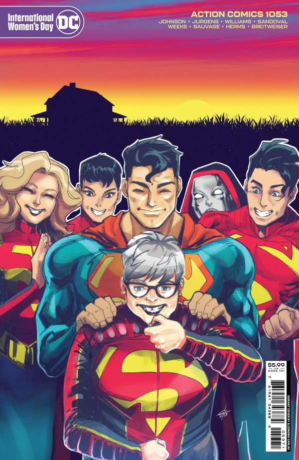 Action Comics #1053 (2023) - Eleonora Carlini International Women's Day Variant