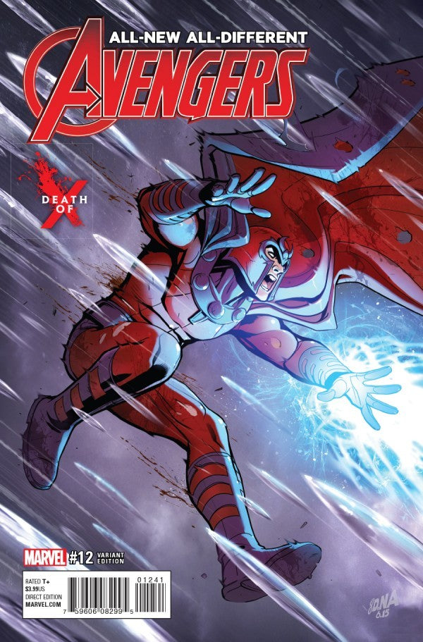 All-New, All-Different Avengers #12 (2016) - David Nakayama Death of X Variant