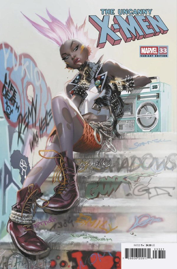 Uncanny X-Men #33 (2026) - Alexander Lozano '80s Storm Variant