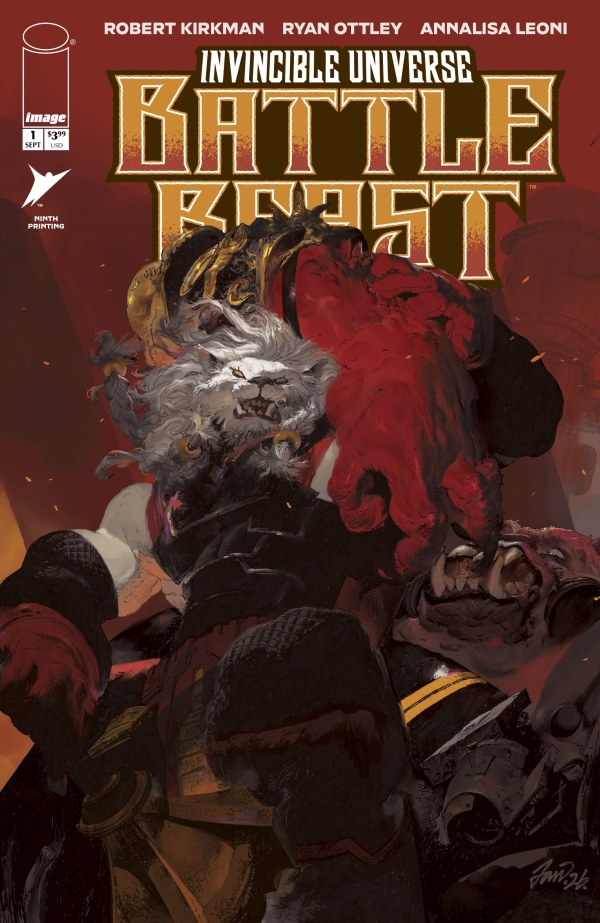 Invincible Universe: Battle Beast #1 (2026) - 9th Printing Tan Eng Huat