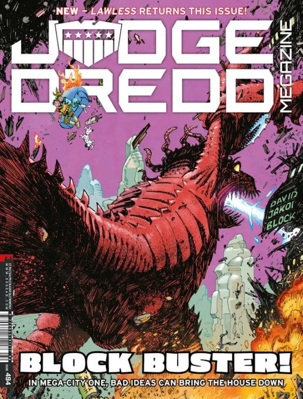 Judge Dredd Megazine #494