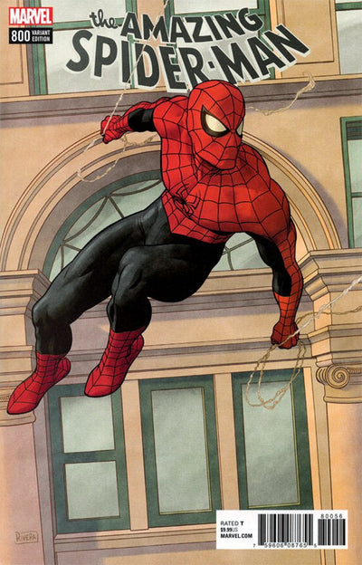 Amazing Spider-Man #800 (2018) - Paolo Rivera Variant (Mid-Grade)