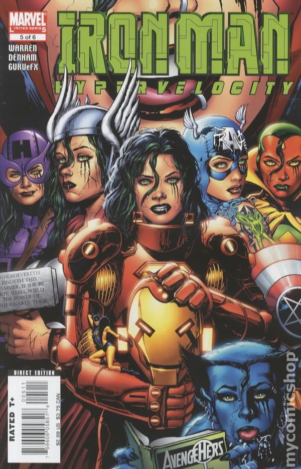 Iron Man: Hypervelocity #5 (2007) (Mid-Grade)