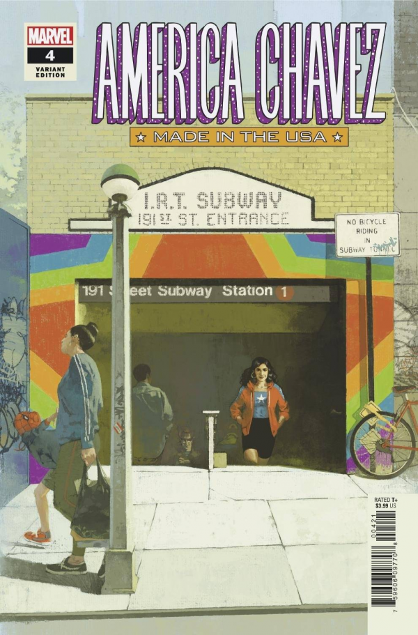 America Chavez: Made in the USA #4 (2021) - Marc Aspinall Variant