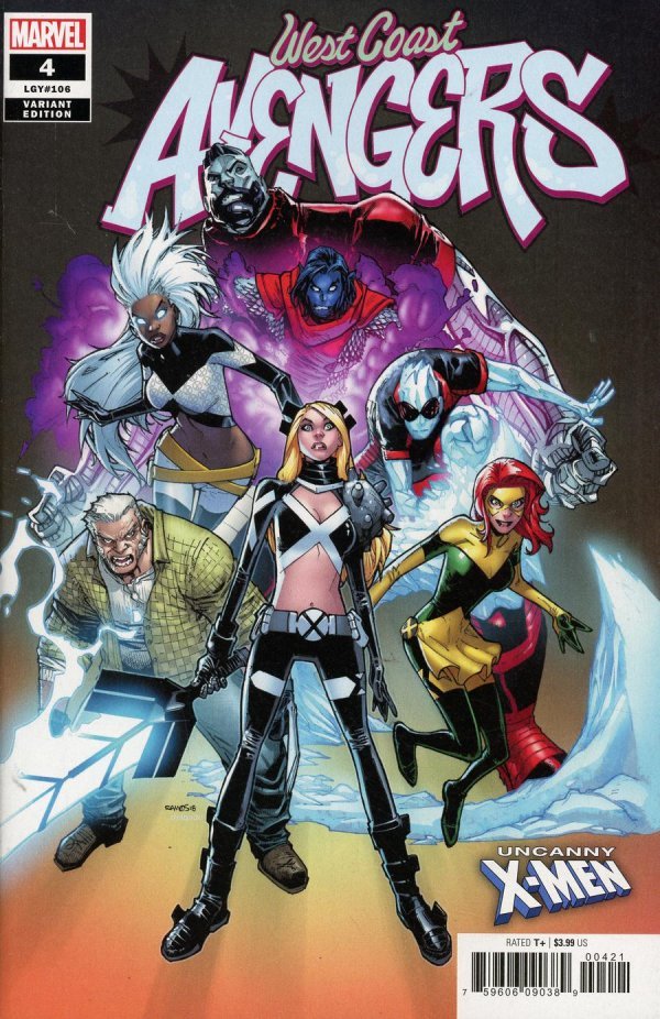 West Coast Avengers #4 (2018) -Humberto Ramos Uncanny X-Men Variant