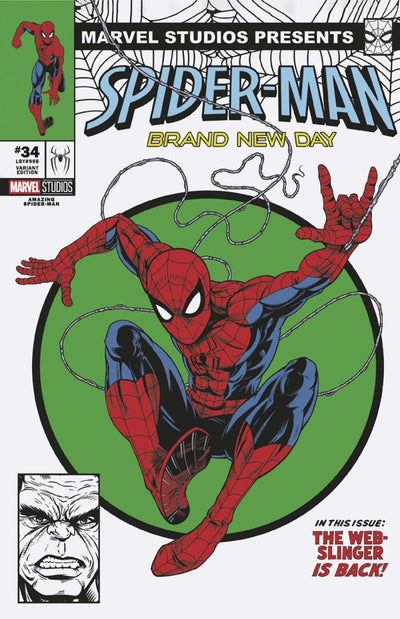 Amazing Spider-Man #34 (2026) - Adam Stafford Spider-Man: Brand New Day Marvel Studios Variant