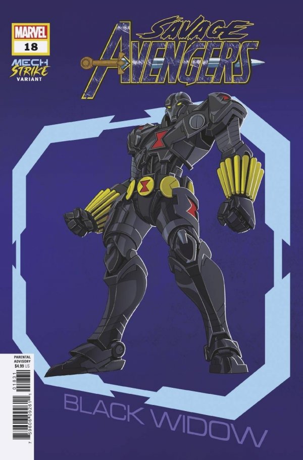 Savage Avengers #18 (2021) - Leonel Castellani Mech Strike Variant