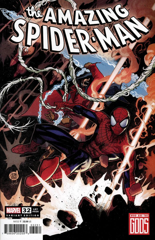 The Amazing Spider-Man #32 (2023) - Adam Kubert G.O.D.S. Variant