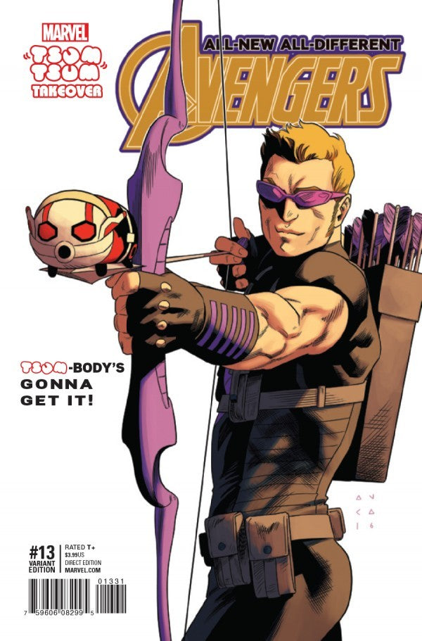All-New, All-Different Avengers #13 (2016) - Kris Anka Marvel Tsum Tsum Takeover Variant (Mid-Grade)
