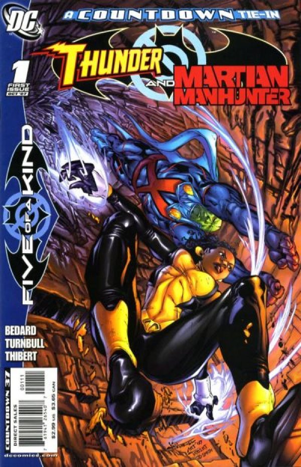 Outsiders: Five of a Kind – Martian Manhunter/Thunder #1 (2007)