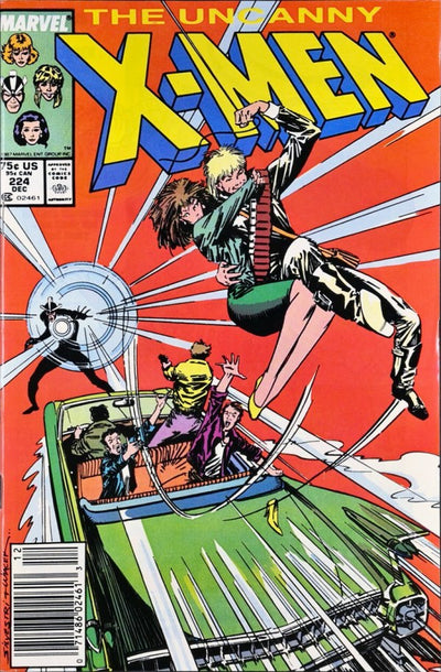 Uncanny X-Men #224 (1987) - Newsstand Edition