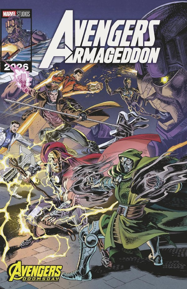 Avengers: Armageddon #5 (2026) - Leonel Castellani Marvel Studios' Avengers: Doomsday Wraparound Variant