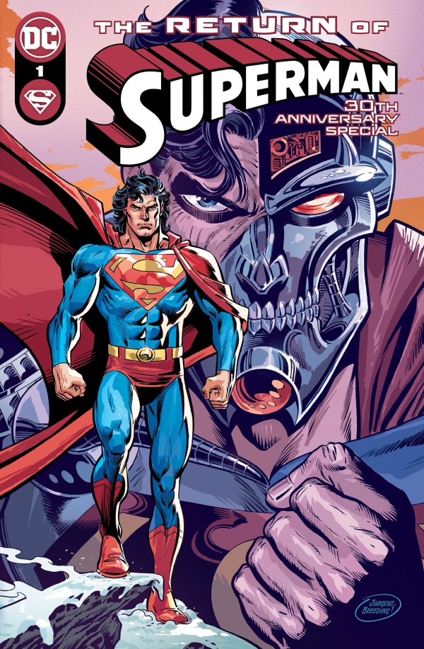 Return of Superman 30th Anniversary Special #1 - Jurgens Wraparound Main Cover