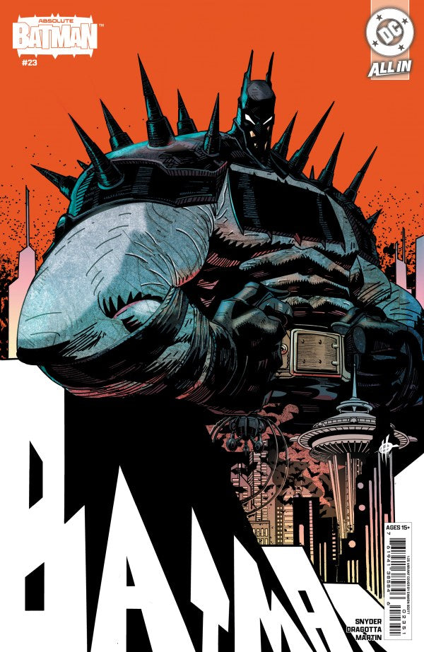Absolute Batman #23 Cover F 1:25 Damion Scott Variant (2026)