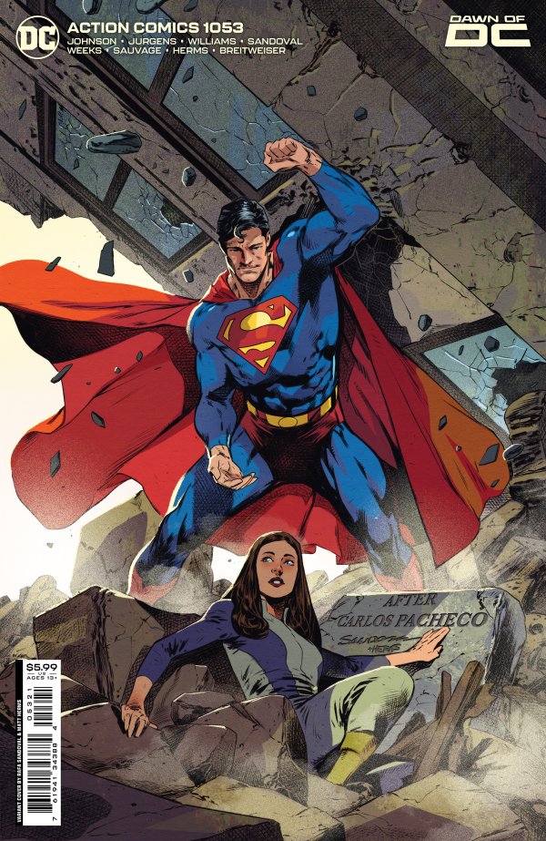 Action Comics #1053 (2023) - Rafa Sandoval Variant