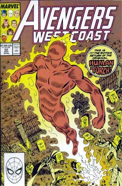 Avengers West Coast #50 (1989)