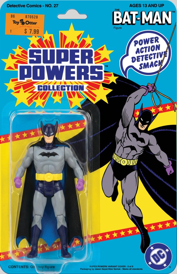 Detective Comics #27 (2026) - Facsimile Edition Alex Saviuk Super Powers Action Figure Variant