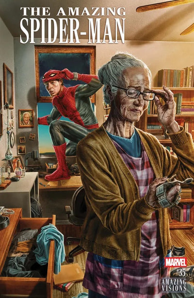 Amazing Spider-Man #35 Lee Bermejo Amazing Visions Variant