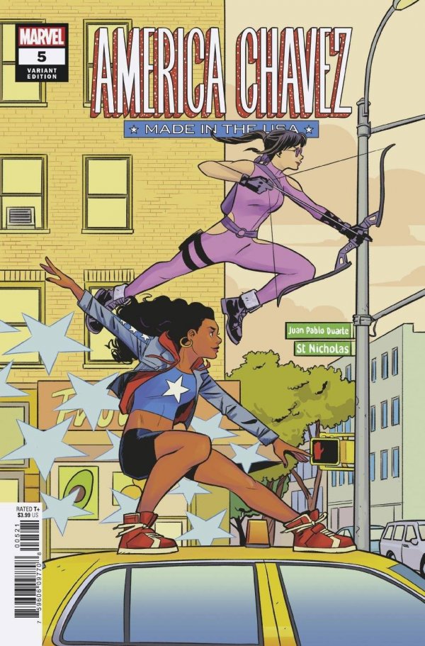 America Chavez: Made in the USA #5 (2021) - Natacha Bustos Variant