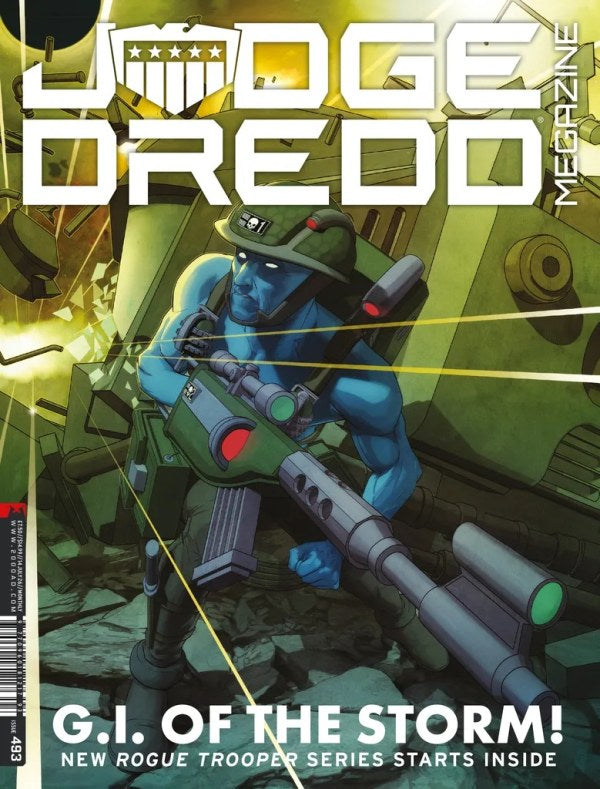 Judge Dredd Megazine #493