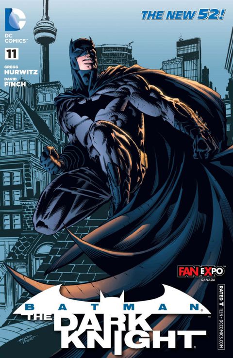 Batman: The Dark Knight #11 Toronto Fan Expo 2012 David Finch Variant