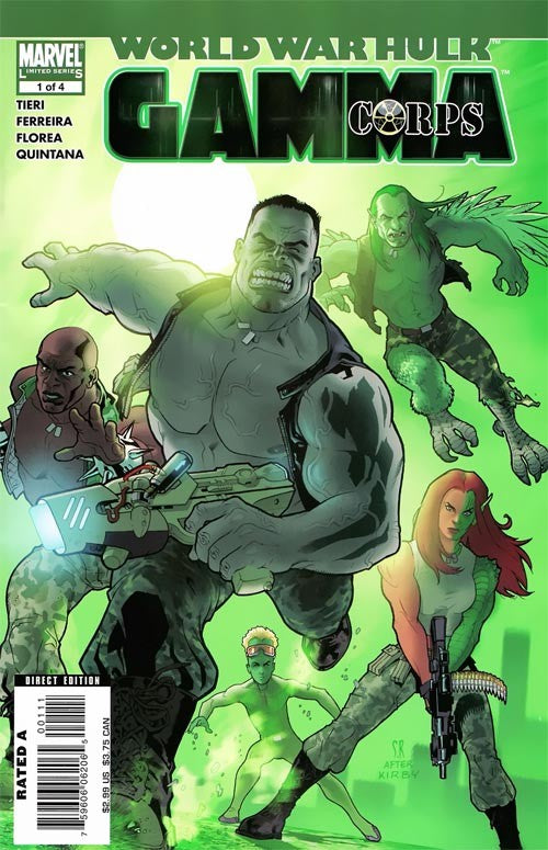 World War Hulk: Gamma Corps #1-4 (2007) - Complete Set