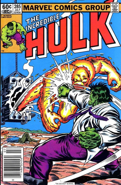 Incredible Hulk #285 (1983) -Newsstand Edition