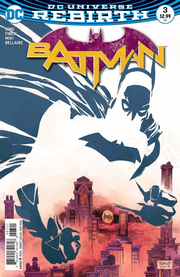 Batman #3 (2016) - Tim Sale Variant