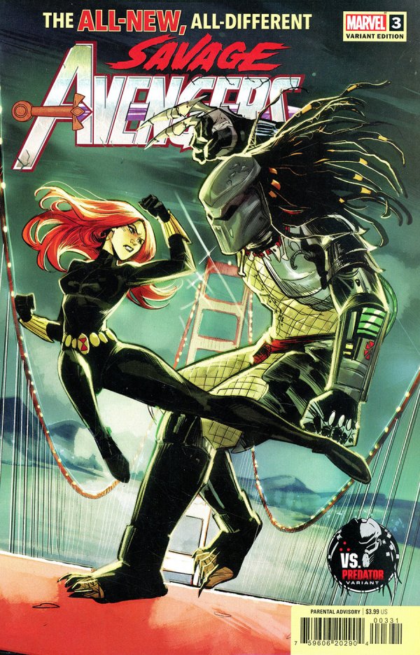 Savage Avengers #3 (2022) - Mirka Andolfo Vs. Predator Variant