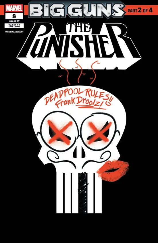 Punisher #8 - Crossover Logo Variant (2026)