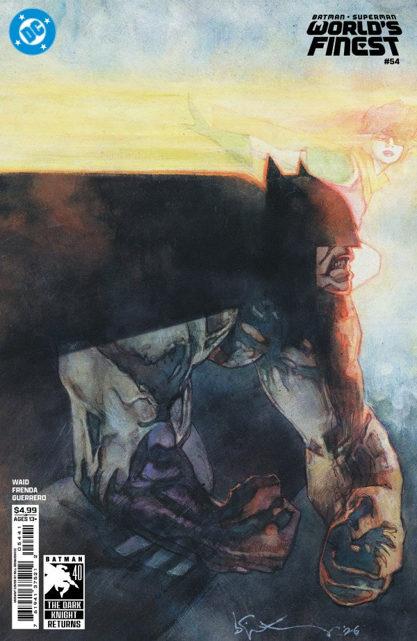 Batman / Superman: World's Finest #54 (2026) - Bill Sienkiewicz Dark Knight Returns 40th Anniversary Variant