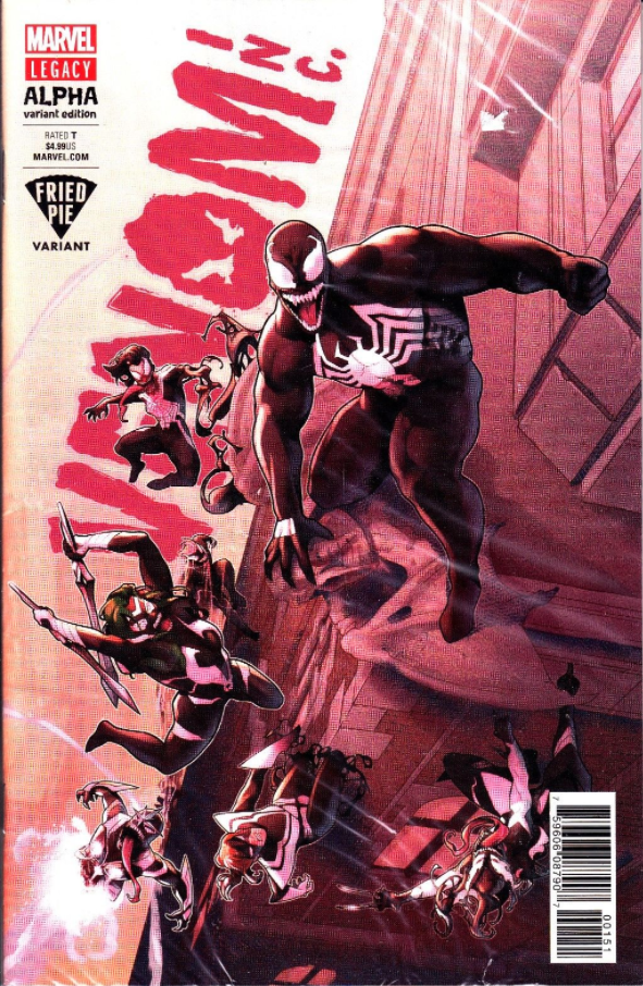 Amazing Spider-Man & Venom: Venom Inc. Alpha #1 (2017) - Fried Pie Jamal Campbell Variant