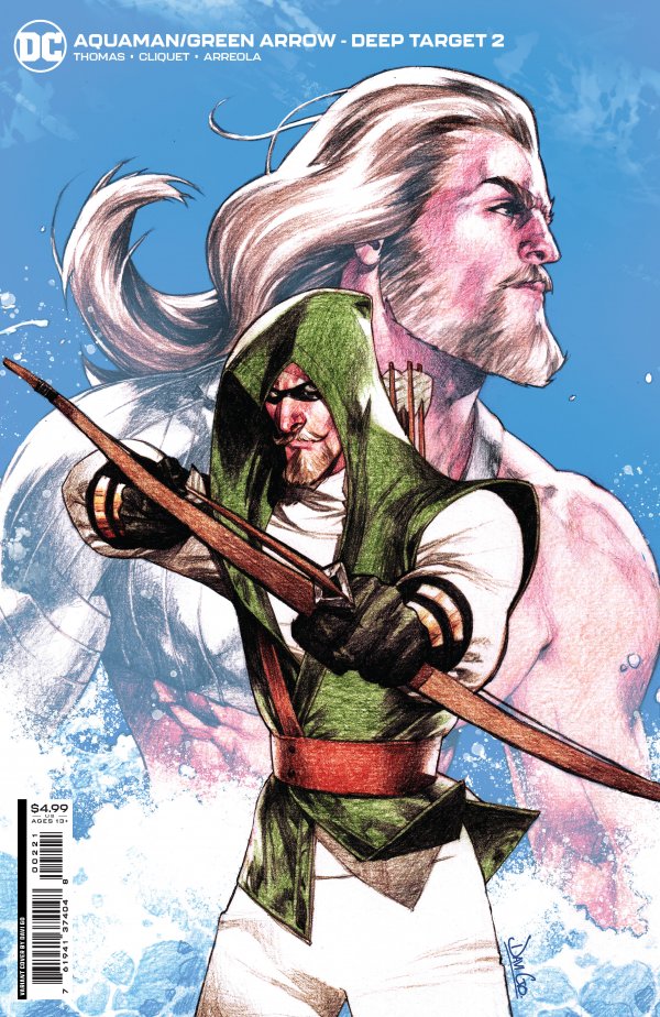 Aquaman / Green Arrow: Deep Target #2 (2021) -Davi Go Variant