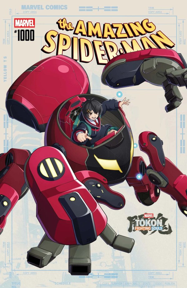 Amazing Spider-Man #1000 (2026) - Marvel Games Marvel Tōkon: Fighting Souls Variant