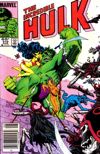Incredible Hulk #310 (1985) -Newsstand Edition (Lower-Grade)