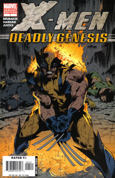 X-Men: Deadly Genesis #1 (2005) - Trevor Hairsine Variant