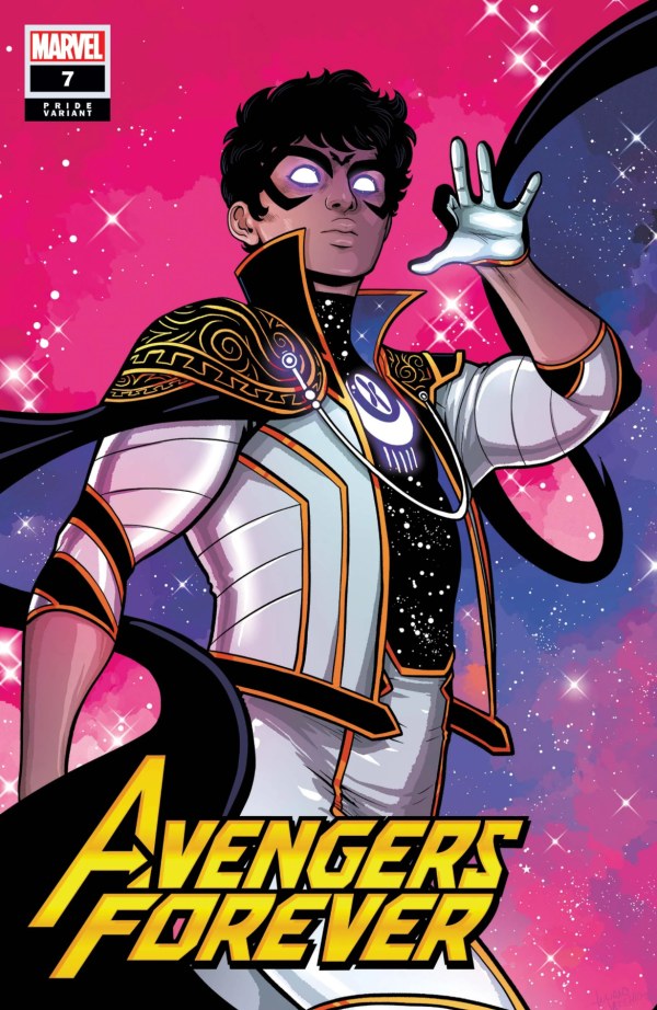 Avengers Forever #7 (2026) - Luciano Vecchio Pride Variant