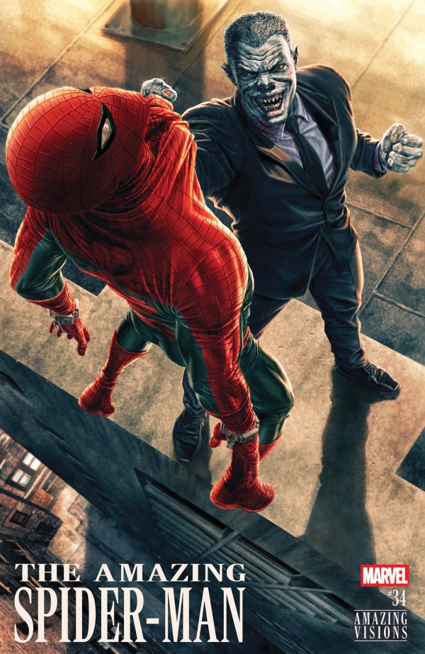 Amazing Spider-Man #34 (2026) - Lee Bermejo Amazing Visions Variant