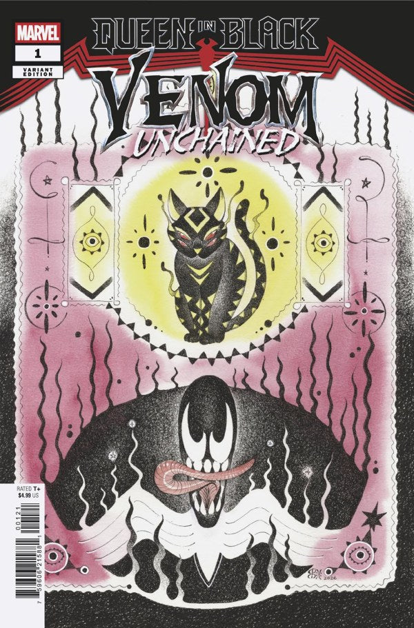 Queen in Black: Venom Unchained #1 (2026) - Peach Momoko Variant