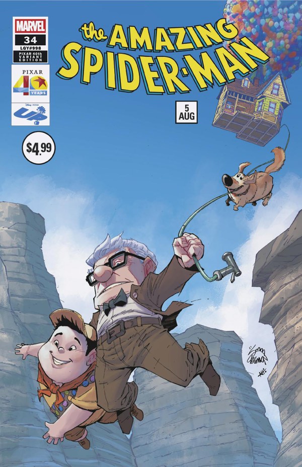 Amazing Spider-Man #34 (2026) - Ryan Stegman Pixar 40th Variant
