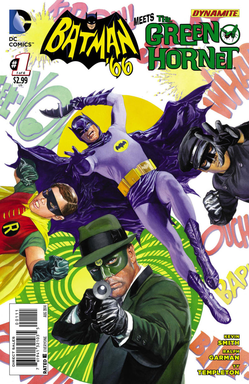 Batman '66 Meets The Green Hornet #1-6 (2014) - Complete Set